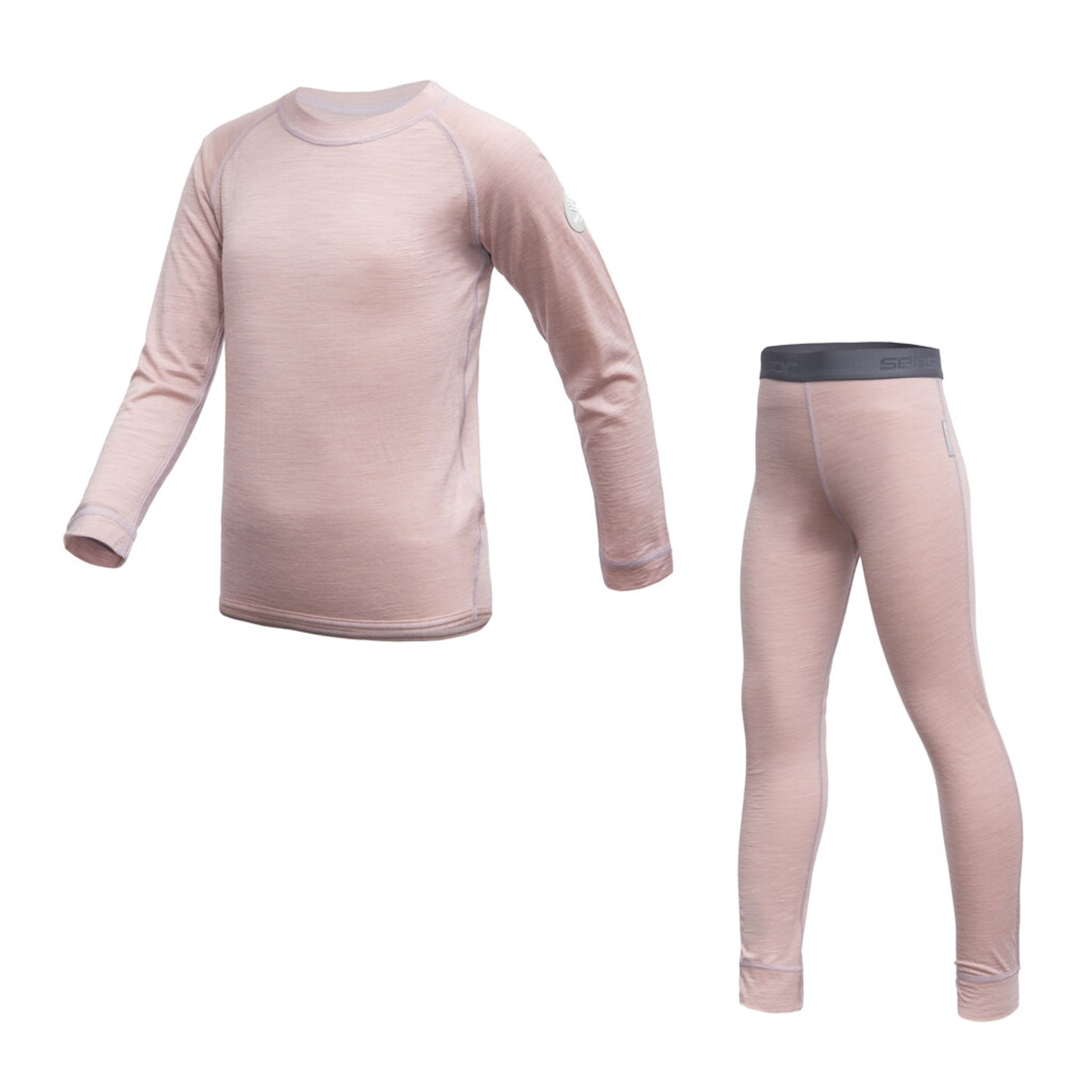 SENSOR MERINO AIR SET set pentru copii, bluză cu mânecă lungă + pantaloni de corp